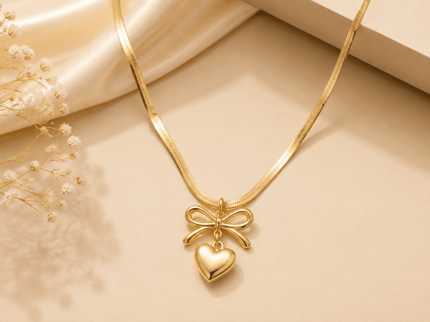 Stainless Steel Love Charm Pendant