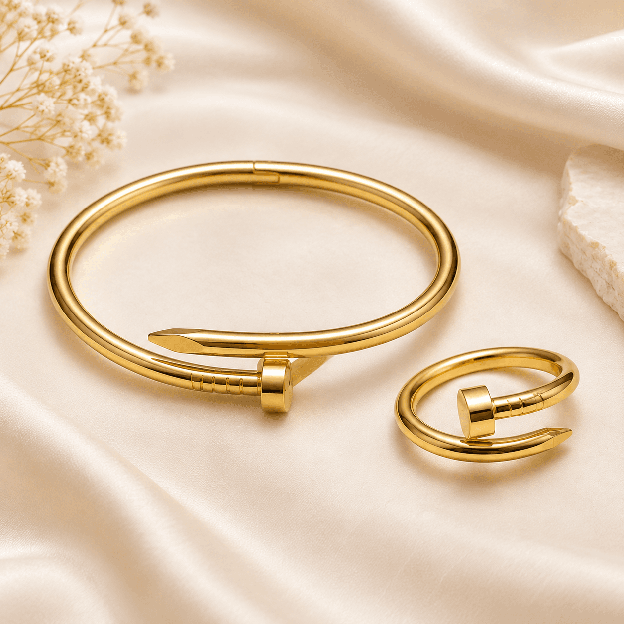 Stainless Steel Nailé Set