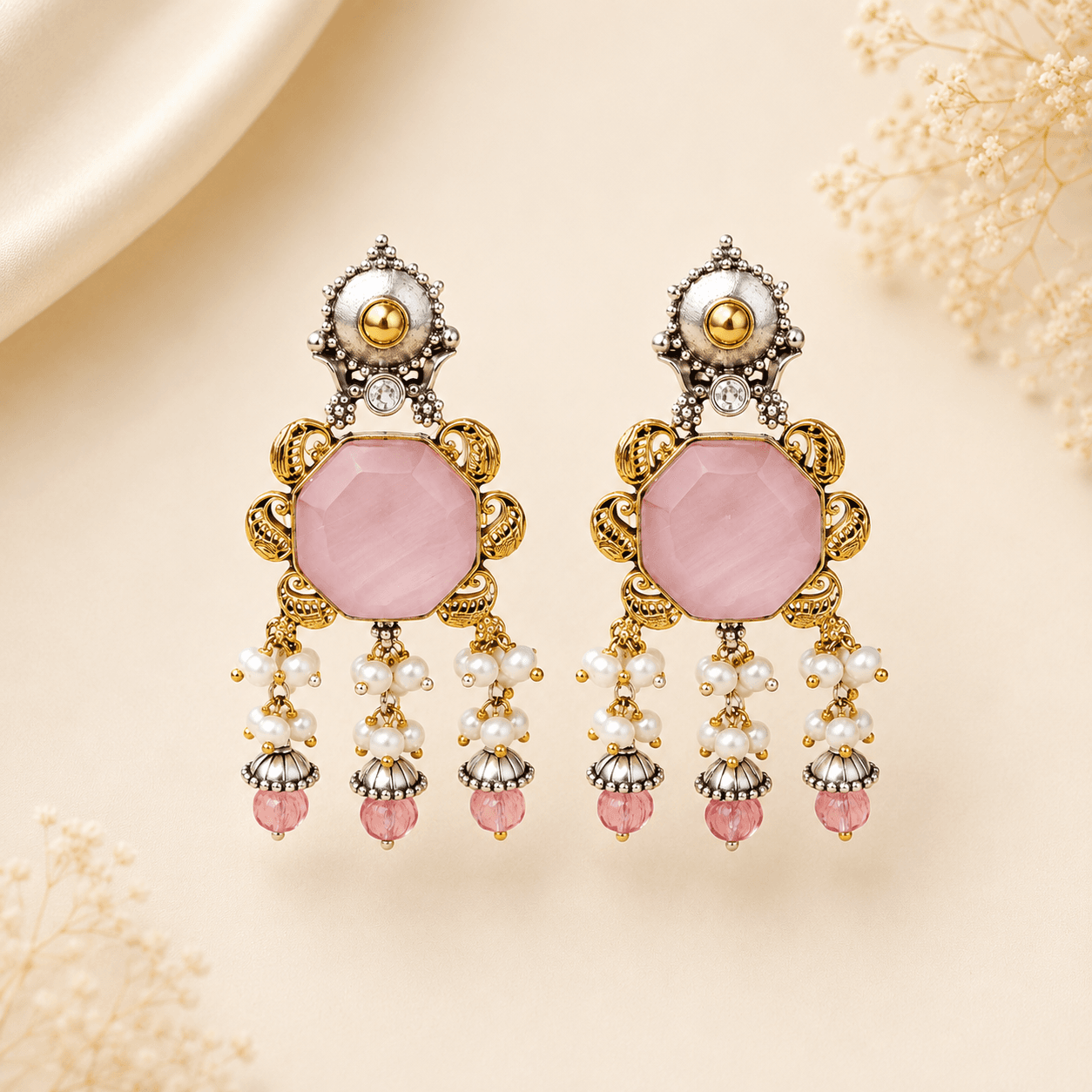 Antique Chandelier Earrings